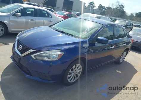 2018 Nissan Sentra Sv из США, поврежденный, VIN 3N1AB7AP1JL628594